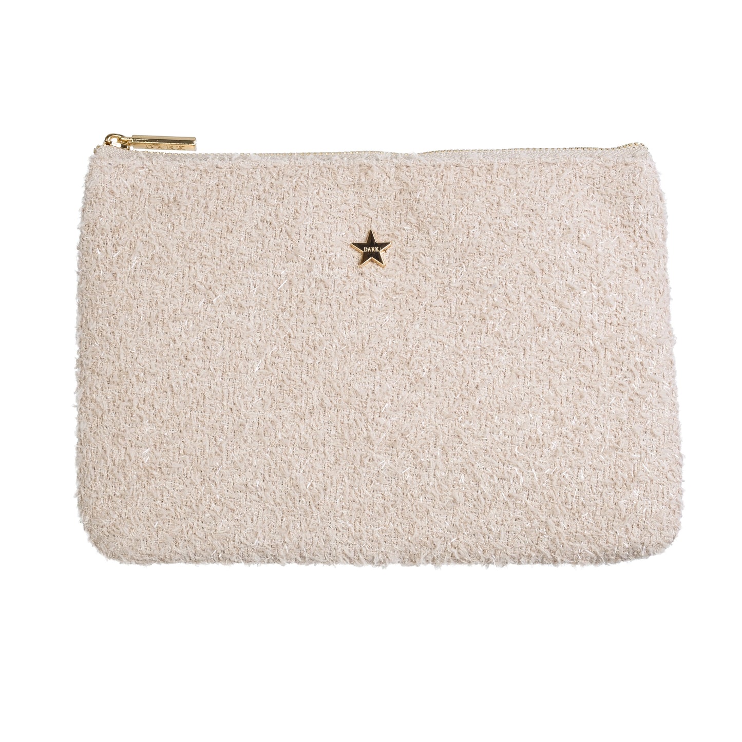 DARK Tweed Small Pouch Sand