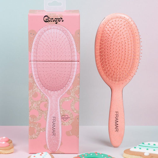 Framar Detangle Brush Cookie Cutter Ginger (Rosa)