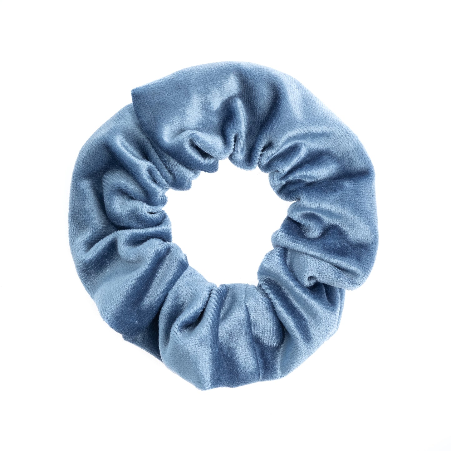 DARK Velvet Scrunchie Ibiza Blue