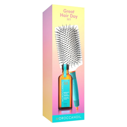 Moroccanoil Great Hair Day Paddle+Treatment 100ml