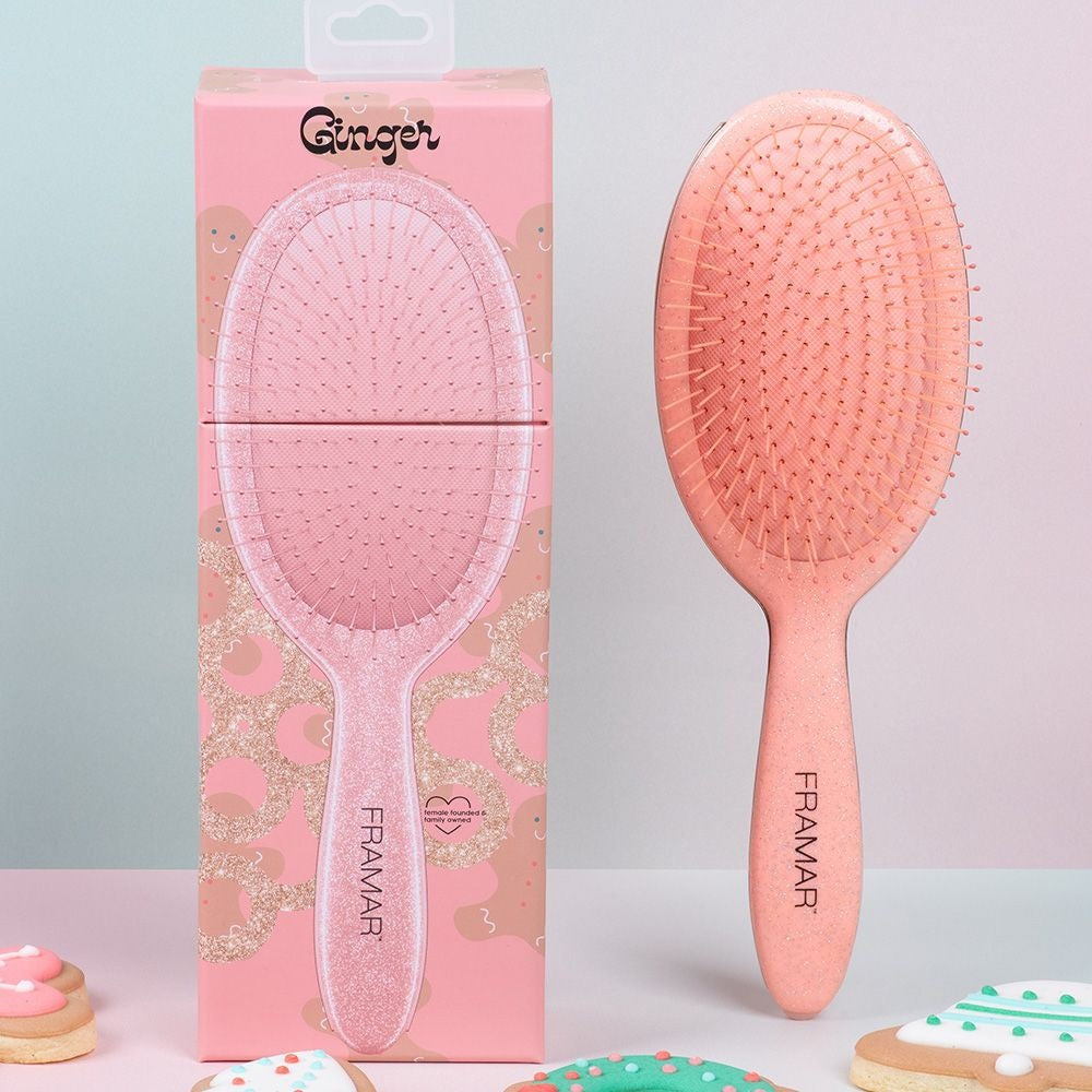 Framar Detangle Brush Cookie Cutter Ginger (Rosa)